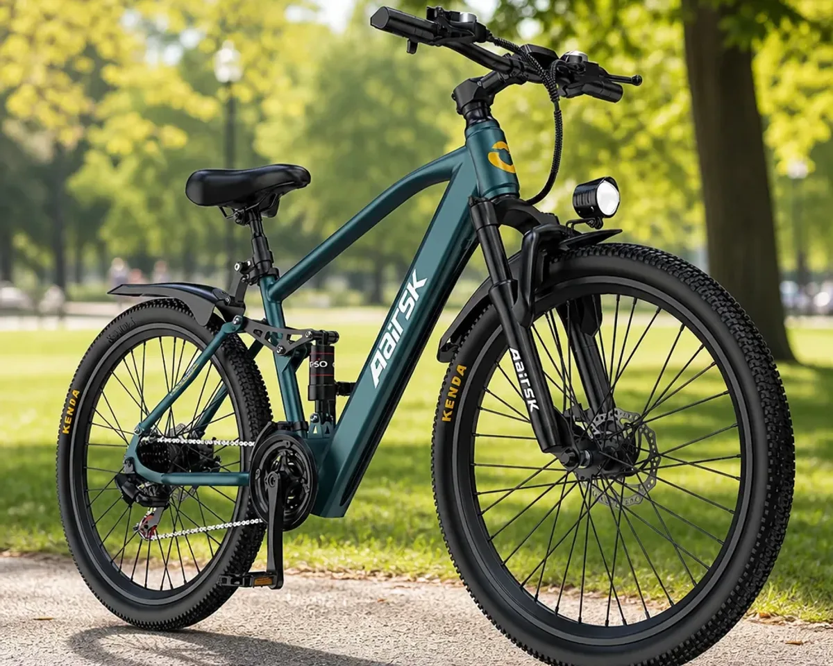 Comparatif de trois vélos électriques abordables AAIRSK, Samebike et Engwe