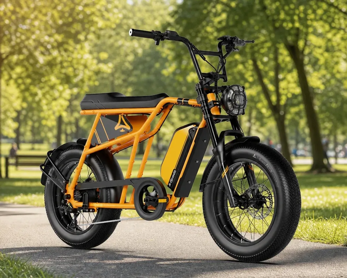 Batterie de vélo électrique en cours de charge sur un support