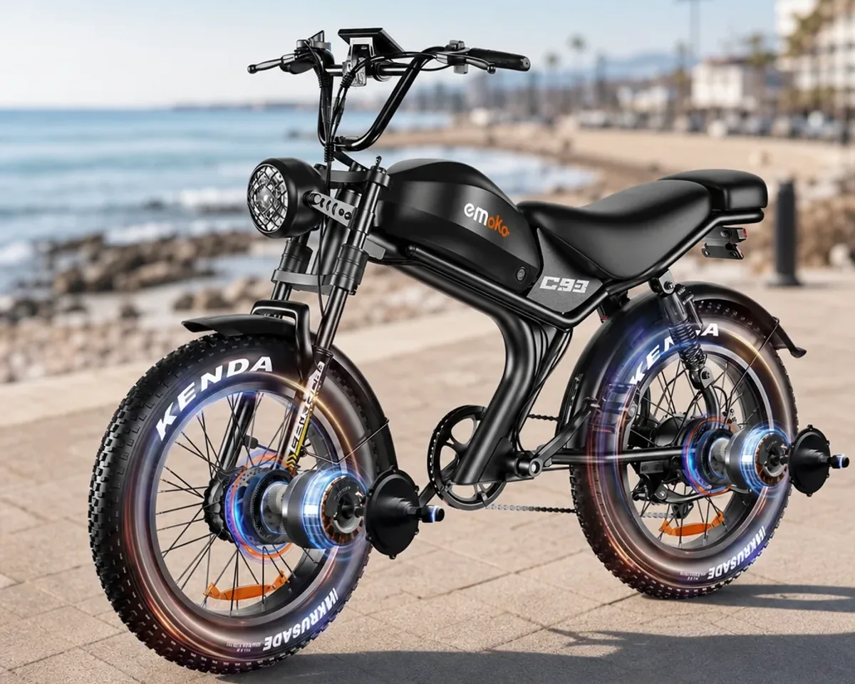 EMOKO C93 trottinette électrique tout-terrain puissante