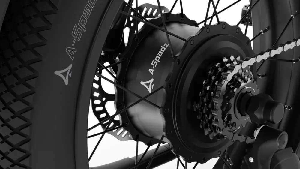 A-Spadz CAVET Air Vélo Électrique Fat Tire image 3