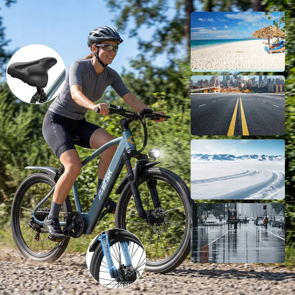 Cadre du vélo électrique Aairsk GT300, taille non spécifiée
