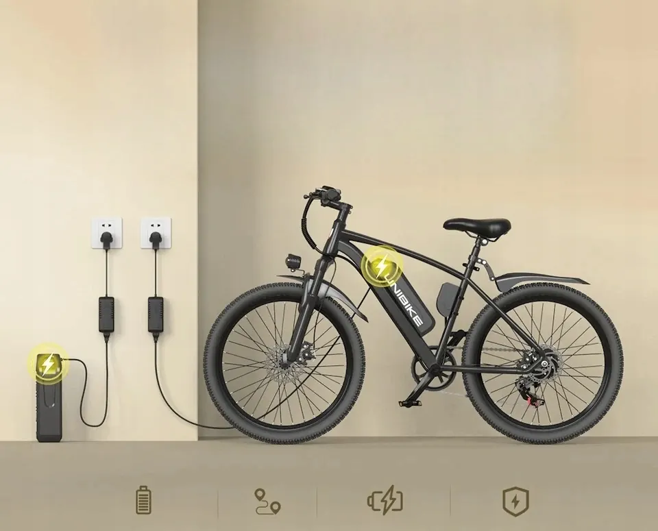 AAIRSK Q7 Vélo Électrique Unisexe 26" image 9