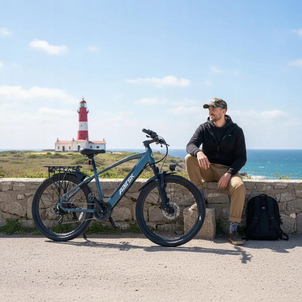 Cadre en aluminium du vélo électrique Aairsk S800, robuste et léger