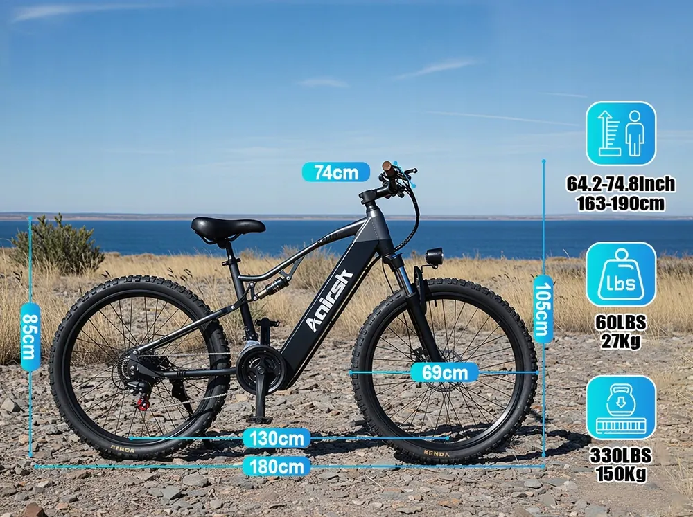 AAIRSK XT90 VTT Électrique 26" image 15