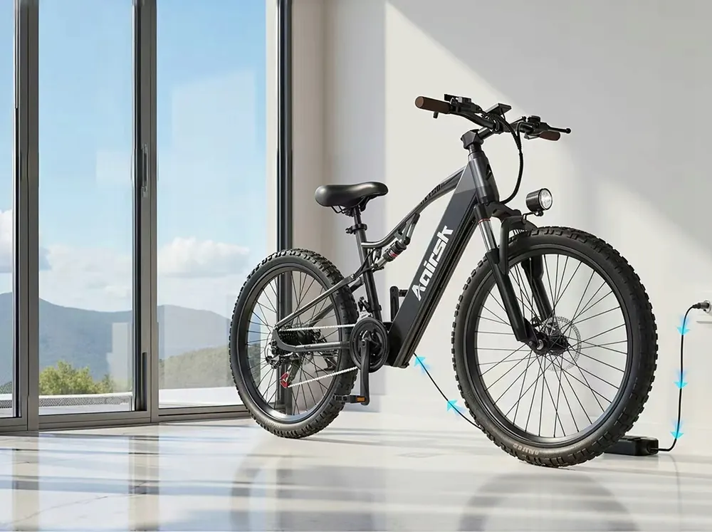 Grand cadre XL du VTT électrique Aairsk XT90 pour cyclistes