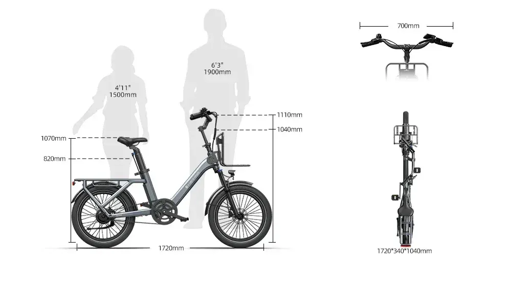 ADO Air One Pro | Ultra Vélo Cargo Familial image 2