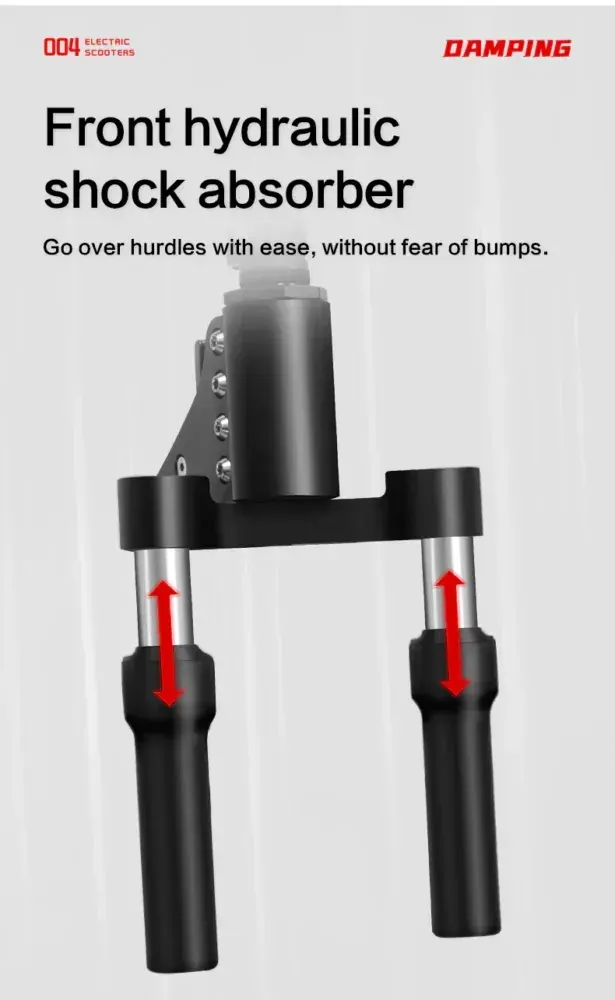 Boyueda Q7 PRO Trottinette électrique pliable image 11