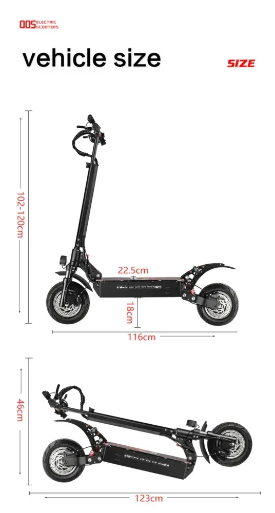 Boyueda Q7 PRO Trottinette électrique pliable image 2