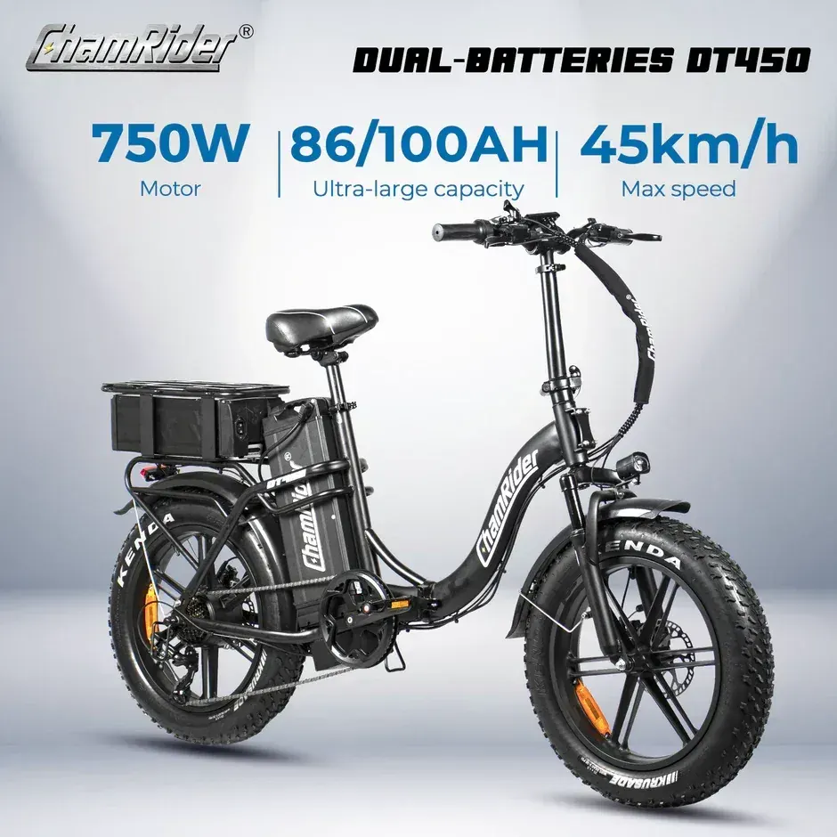 ChamRider DT450 Vélo Électrique Fat Tire image 6