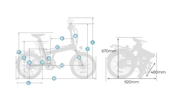ADO Air 20 Pro / Air 28 Pro – Vélos électriques pliants image 2