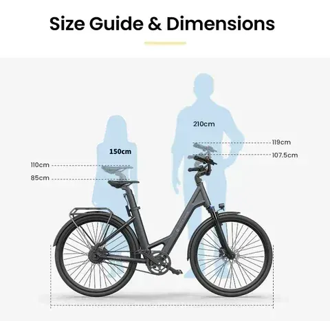 ADO Air 20 Pro / Air 28 Pro – Vélos électriques pliants image 3