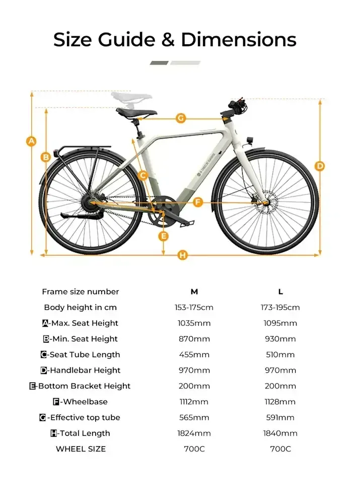 ADO Air 30 Pro | Ultra – Vélo de ville électrique image 2