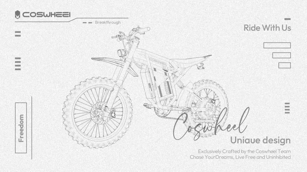Coswheel R6000 Vélo tout-terrain électrique image 8