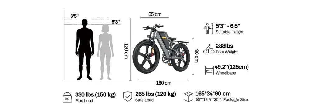 Coswheel T26 Vélo Électrique Fat Tire image 2