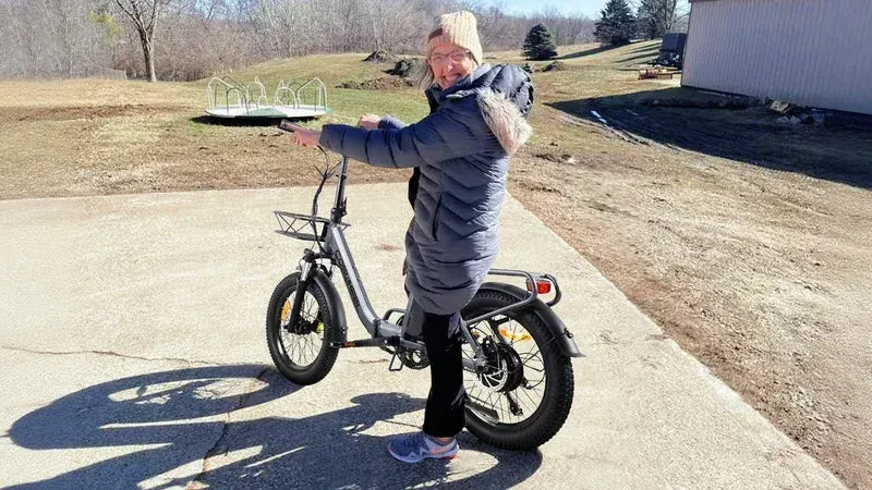 Coswheel Y20L Vélo électrique pliant image 3
