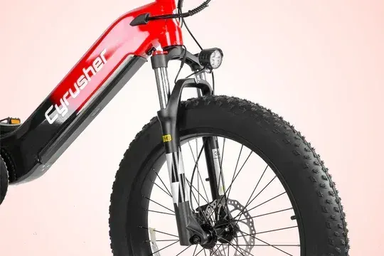Cyrusher Roam Step-Thru – Vélo électrique tout-suspendu image 11