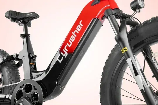 Cyrusher Roam Step-Thru – Vélo électrique tout-suspendu image 6