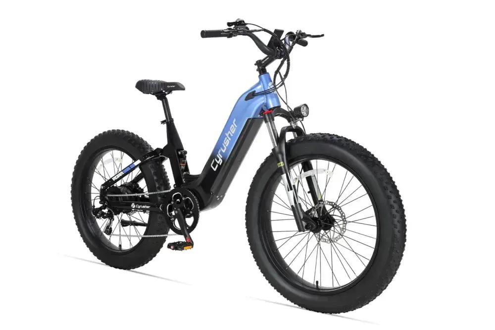 Cyrusher Roam Step-Thru – Vélo électrique tout-suspendu image 13