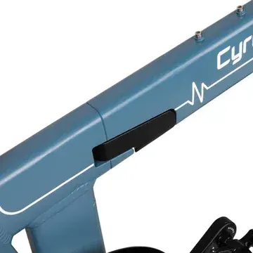 Cyrusher Sonder, batterie intégrée à la selle, vue arrière avec feu stop