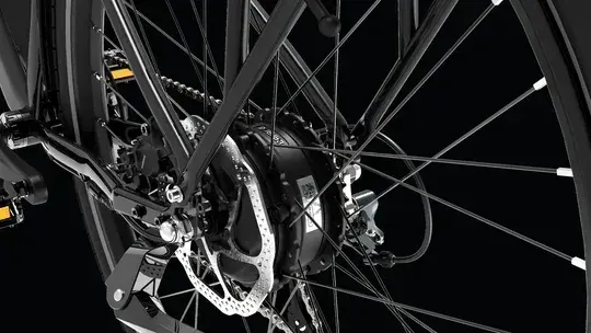 Cyrusher Voyage – Vélo de trekking électrique image 5