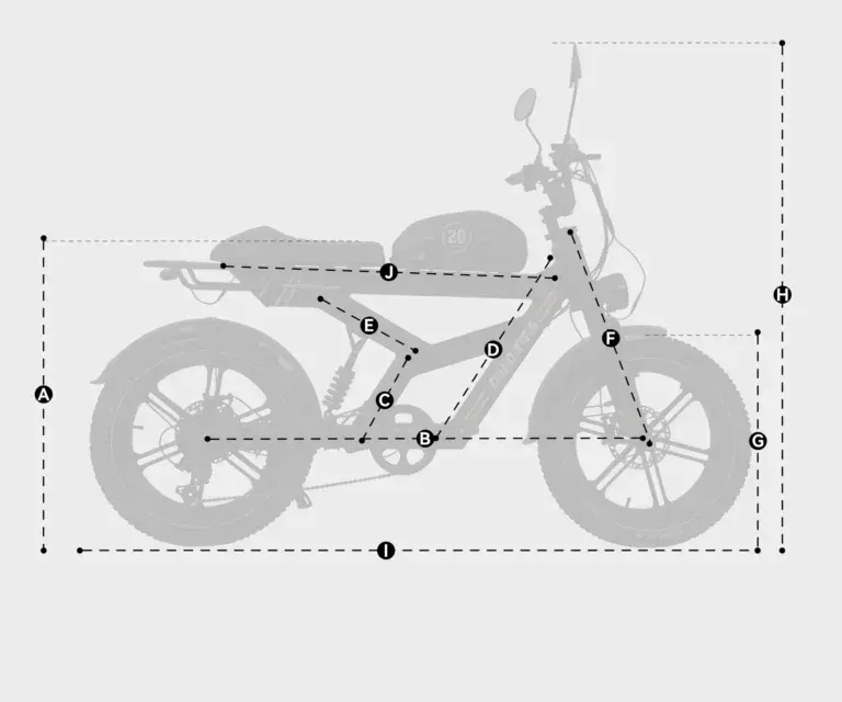 Duotts F20 Vélo électrique Fat Bike pliant image 2