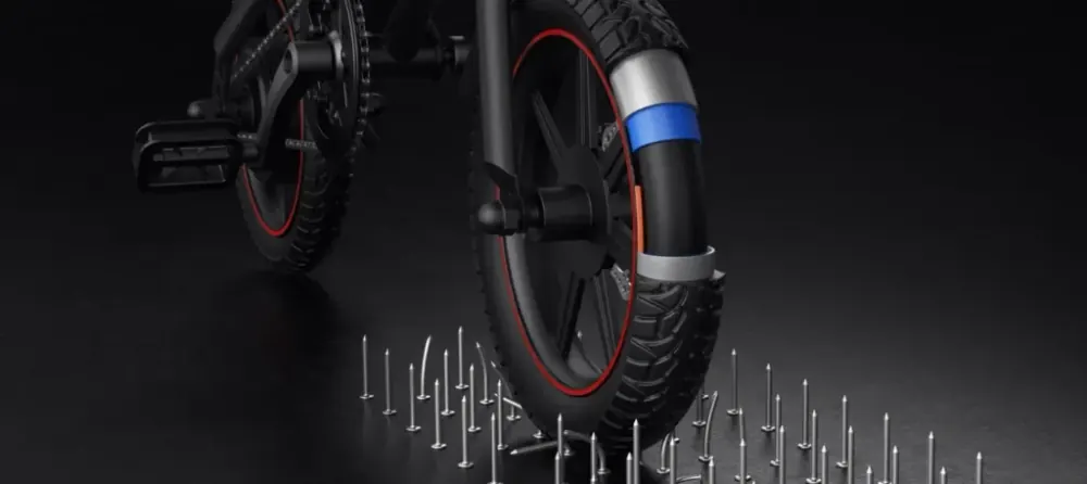 DYU C3 Vélo Électrique Pliable 14 Pouces image 3