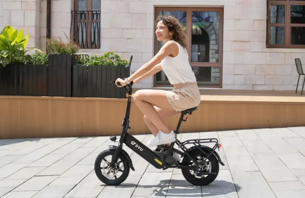 DYU C3 Vélo Électrique Pliable 14 Pouces image 6