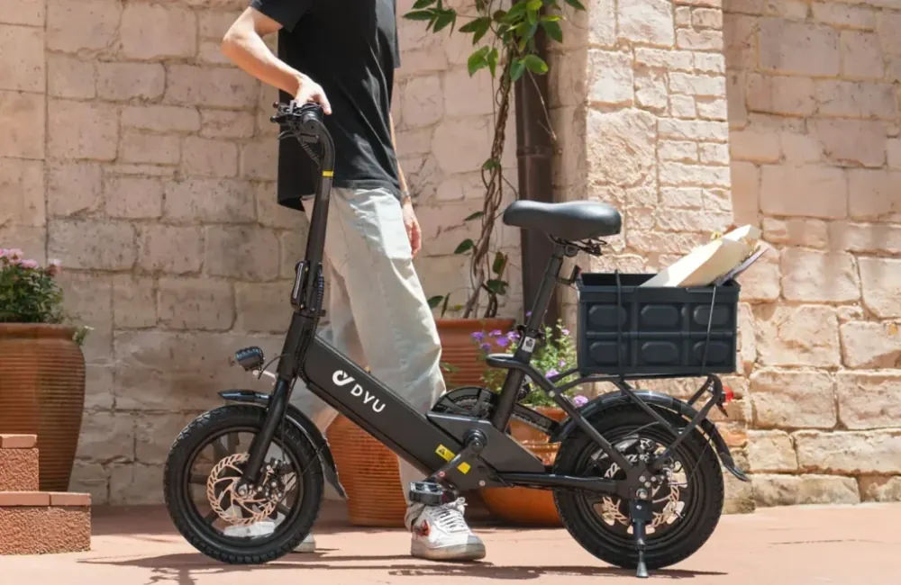 DYU C3 Vélo Électrique Pliable 14 Pouces image 8