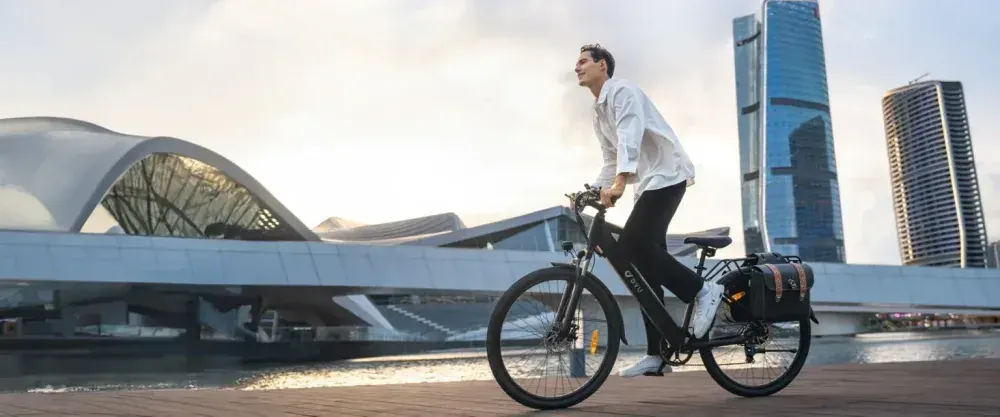 DYU C5 Vélo Électrique de Ville 27,5 Pouces image 3