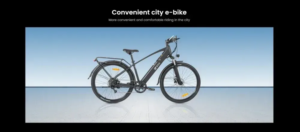 DYU C5 Vélo Électrique de Ville 27,5 Pouces image 9