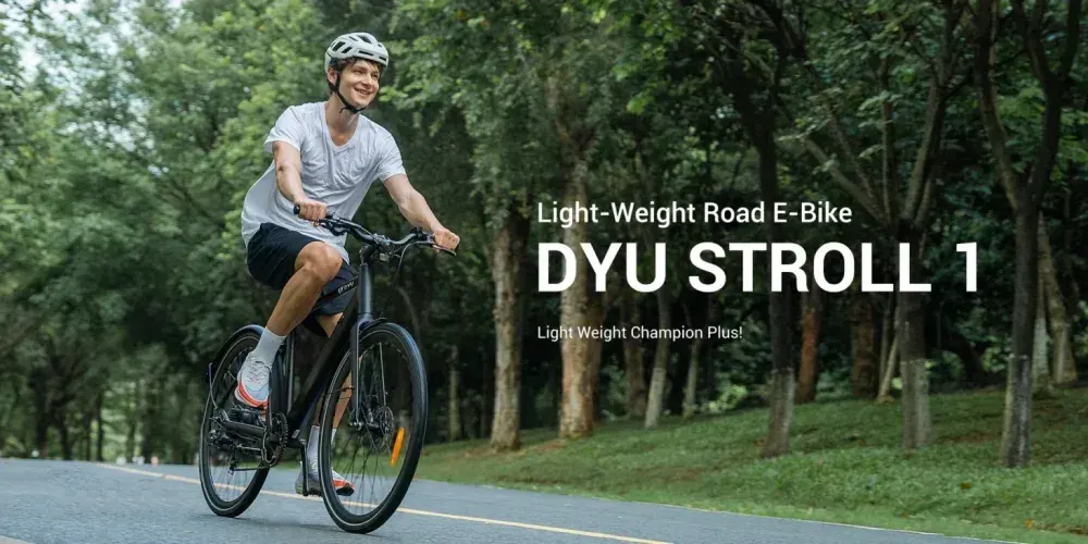 DYU Stroll 1 Vélo de Ville Électrique 700C image 3
