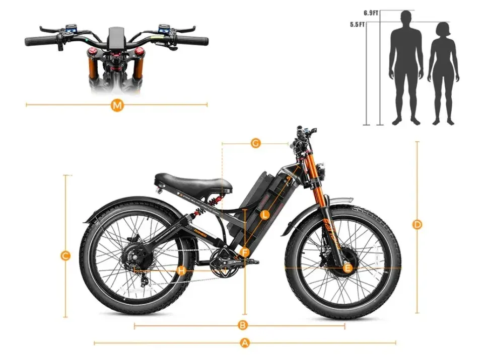 Eahora Romeo Ultra II – Vélo électrique fat bike image 2