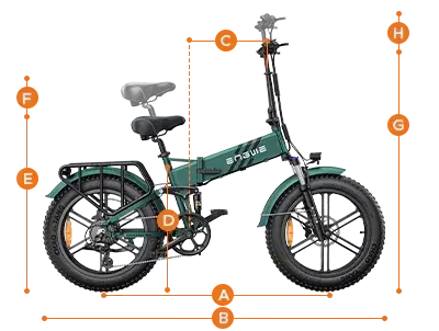 Engwe Engine Pro 2.0 Vélo électrique pliant tout-terrain image 3