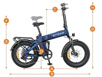 Engwe Engine Pro 3.0 Boost Vélo électrique pliant tout-terrain image 2