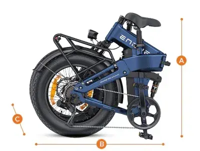 Engwe Engine Pro 3.0 Boost Vélo électrique pliant tout-terrain image 3