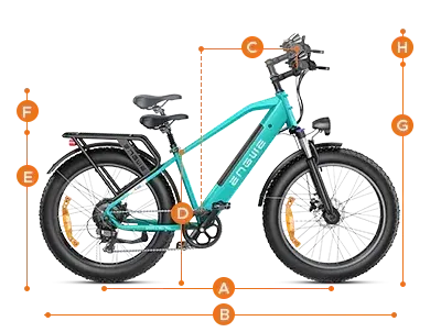 Engwe E26 Vélo électrique tout-terrain à double suspension image 2