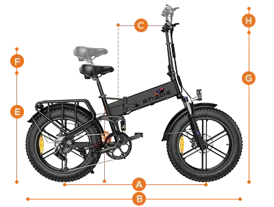 Engwe Engine X Vélo électrique pliant tout suspendu image 2