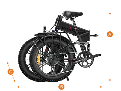 Engwe Engine X Vélo électrique pliant tout suspendu image 3