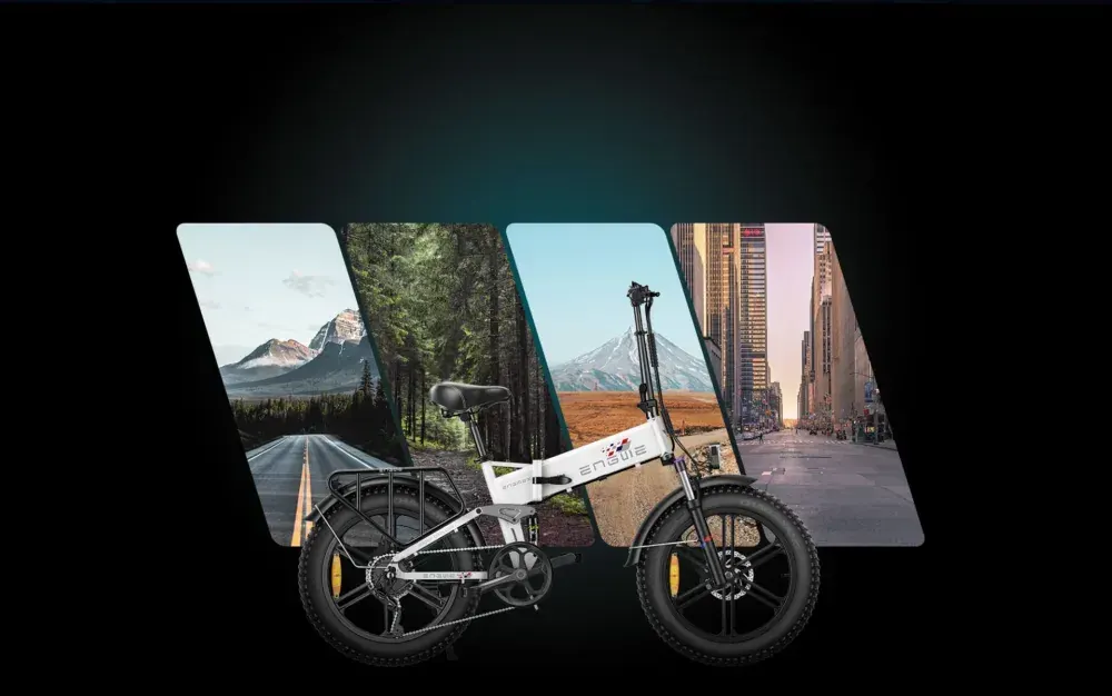 Engwe Engine X Vélo électrique pliant tout suspendu image 9