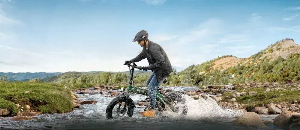 Engwe EP-2 3.0 Boost Vélo électrique pliant fat bike image 8