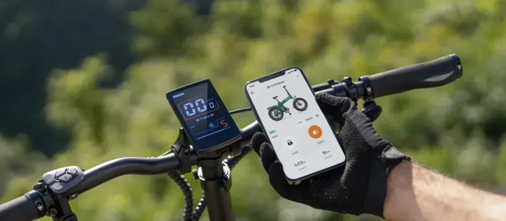 Engwe EP-2 3.0 Boost Vélo électrique pliant fat bike image 9
