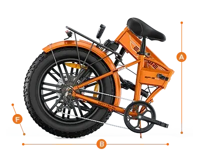 Engwe EP-2 Boost Vélo électrique pliant tout-terrain image 3