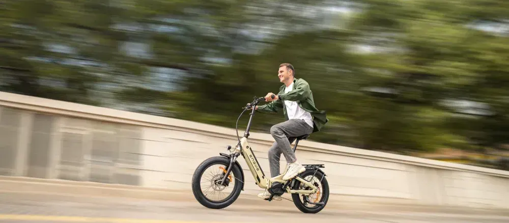 Engwe L20 3.0 Pro – Vélo électrique pliant tout suspendu image 11