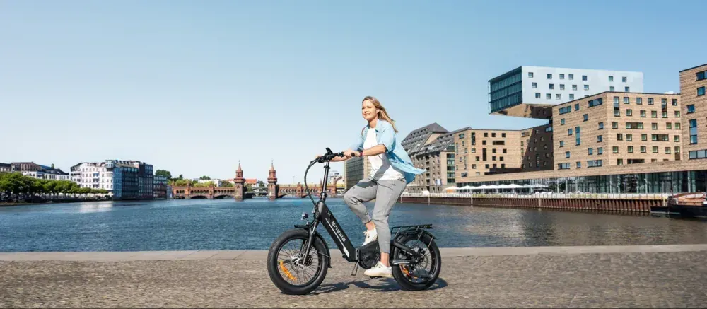 Engwe L20 3.0 Pro – Vélo électrique pliant tout suspendu image 6