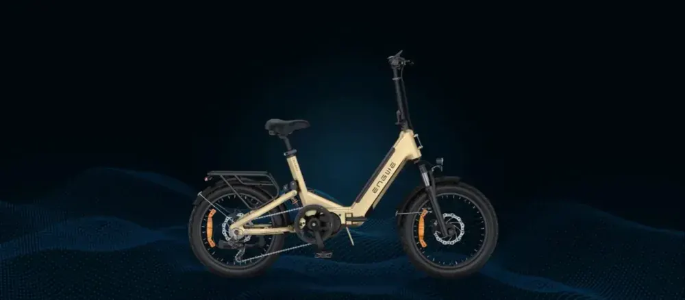 Engwe L20 3.0 Pro – Vélo électrique pliant tout suspendu image 7