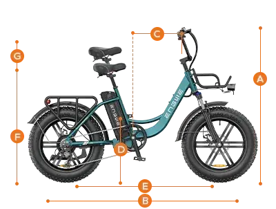 Engwe L20 Boost Vélo électrique fat bike à assistance image 2