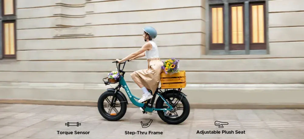 Engwe L20 Boost Vélo électrique fat bike à assistance image 5