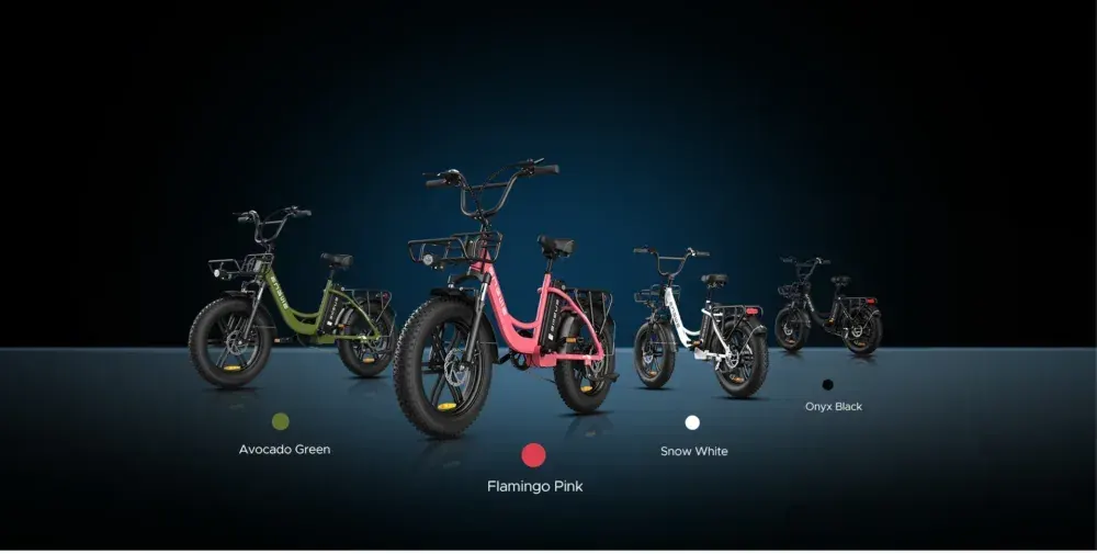 Engwe L20 Vélo Électrique Fat Bike Pliable image 10