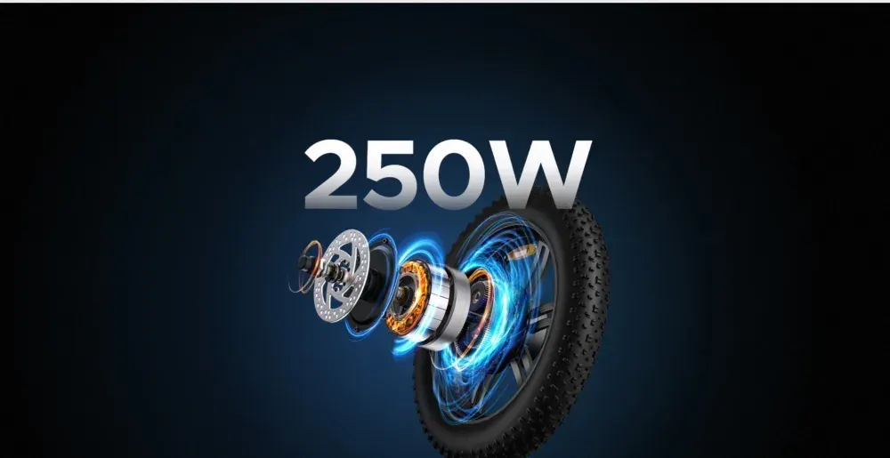 Engwe L20 Vélo Électrique Fat Bike Pliable image 8
