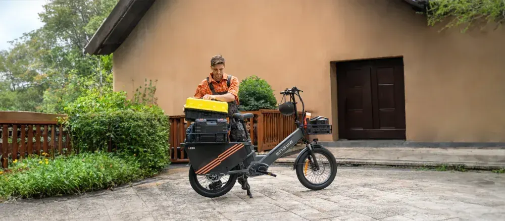 Engwe LE20 Vélo Cargo Électrique image 11